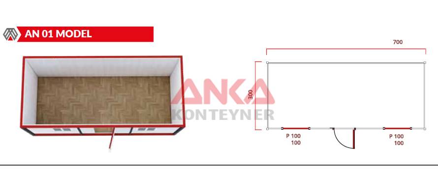 İzmir konteyner boş konteyner modeli